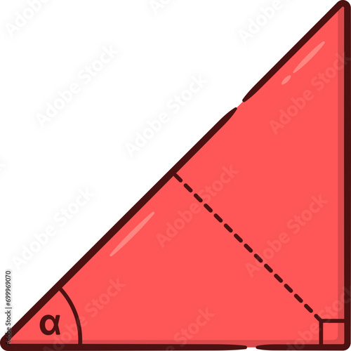 Math Triangle Shape.