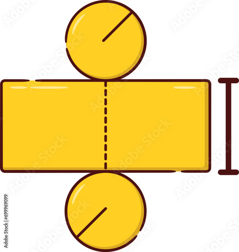 Math Cylinder Net.