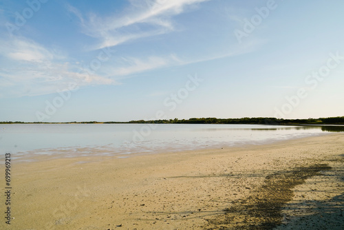 Stagno di Sale de Porcus. Sinis, Provincia di Oristano, Sardegna, Italy