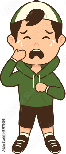 Boy is Crying After Being Bullied