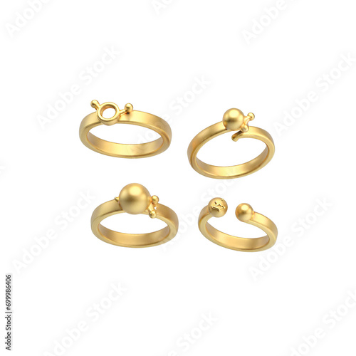 golden wedding rings
