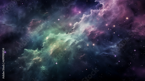 space nebula. galaxy background © Angelo