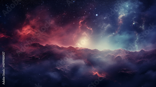 galaxy space nebula abstract background