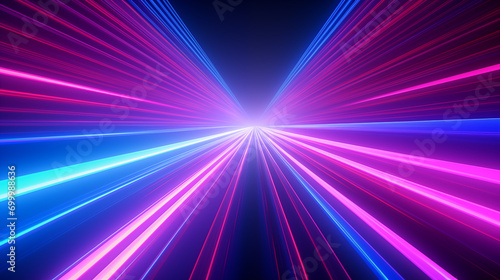 abstract speed neon lines background