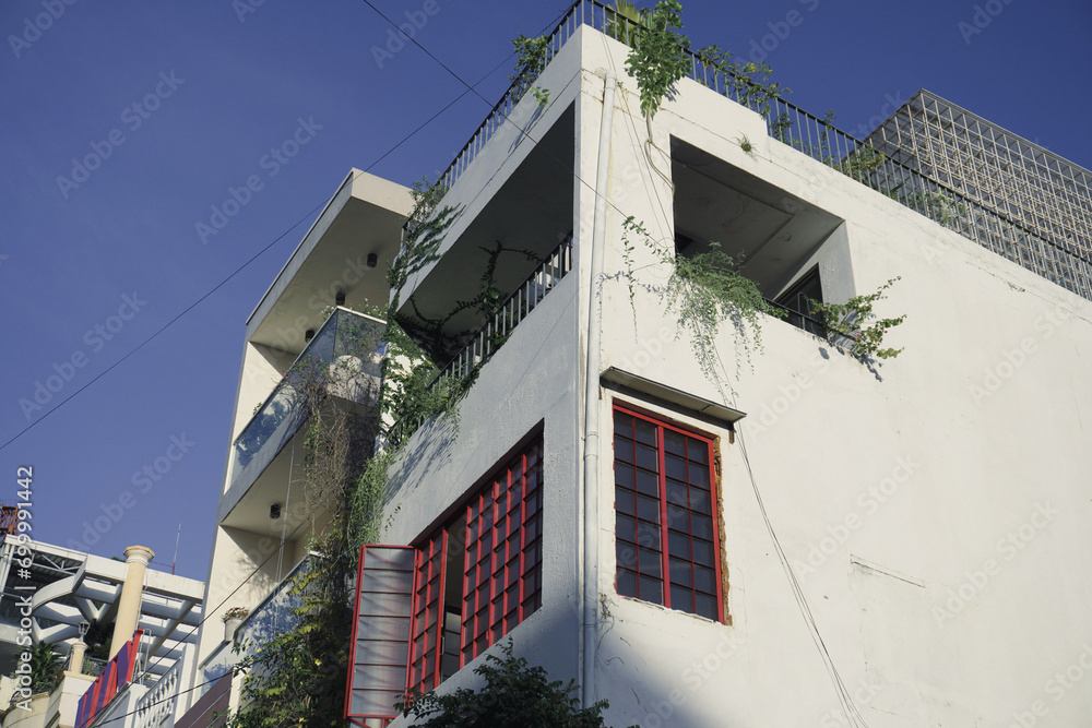 Obraz premium houses in island city