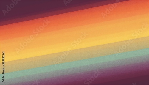 Retro color palette background geometric lines seventies wallpaper. photo