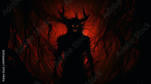 Demon of evil the essence of horror