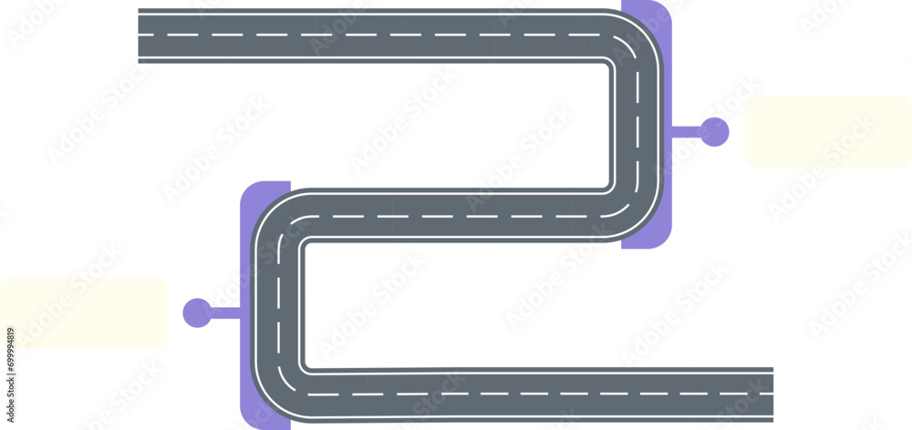 Road Map Timeline Journey Infographic Road Map Timeline Journey Infographic