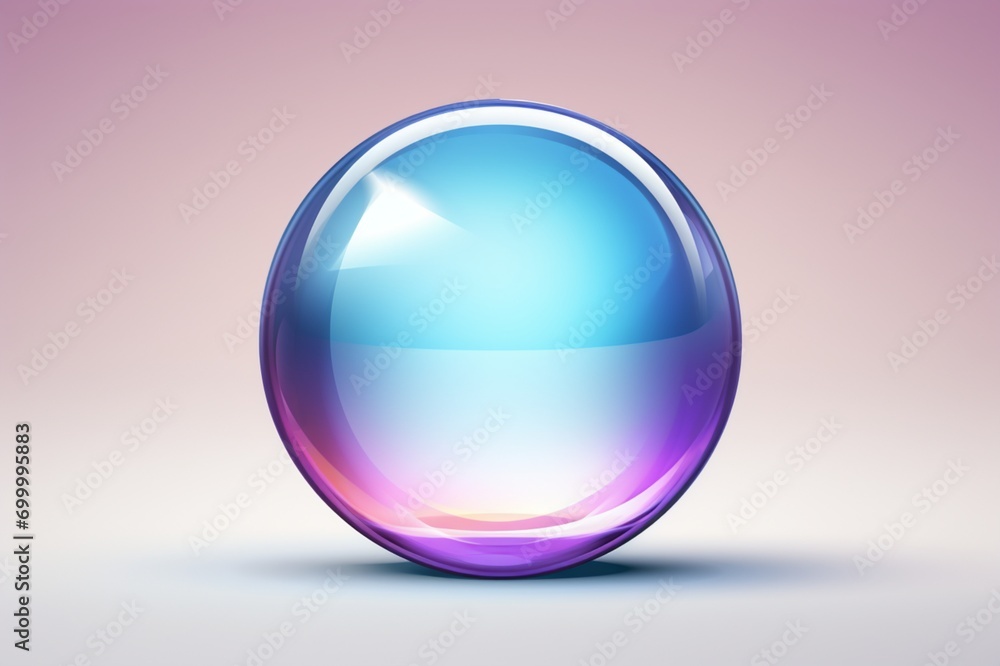 sphere with background crystal ball on a white background sphere with background crystal ball on a white background