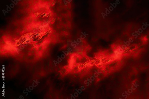 banner wide concept evil hell inferno halloween spooky apocalypse armageddon design space background fire effect smoke flame sky red fiery toned background abstract red black