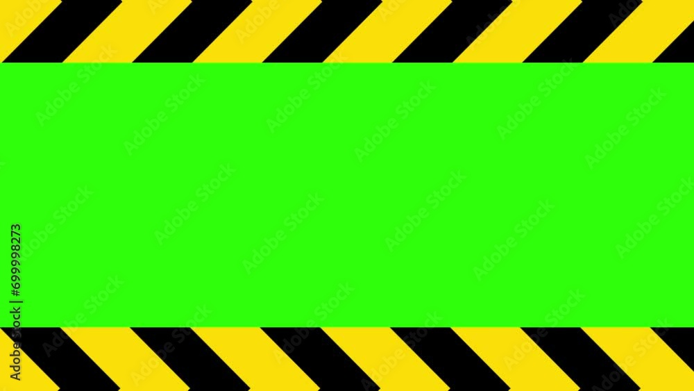 Stockvideo police lines yellow black danger lines animated police lines ...