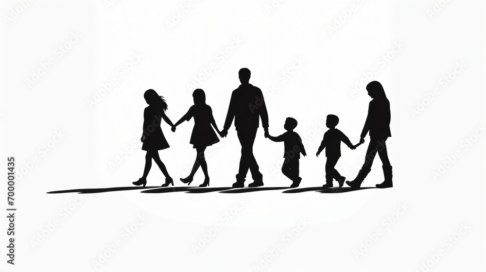 Silhouette family