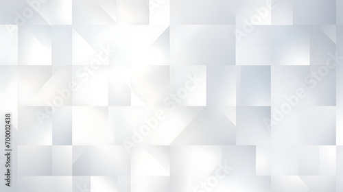an abstract white background with squares 
