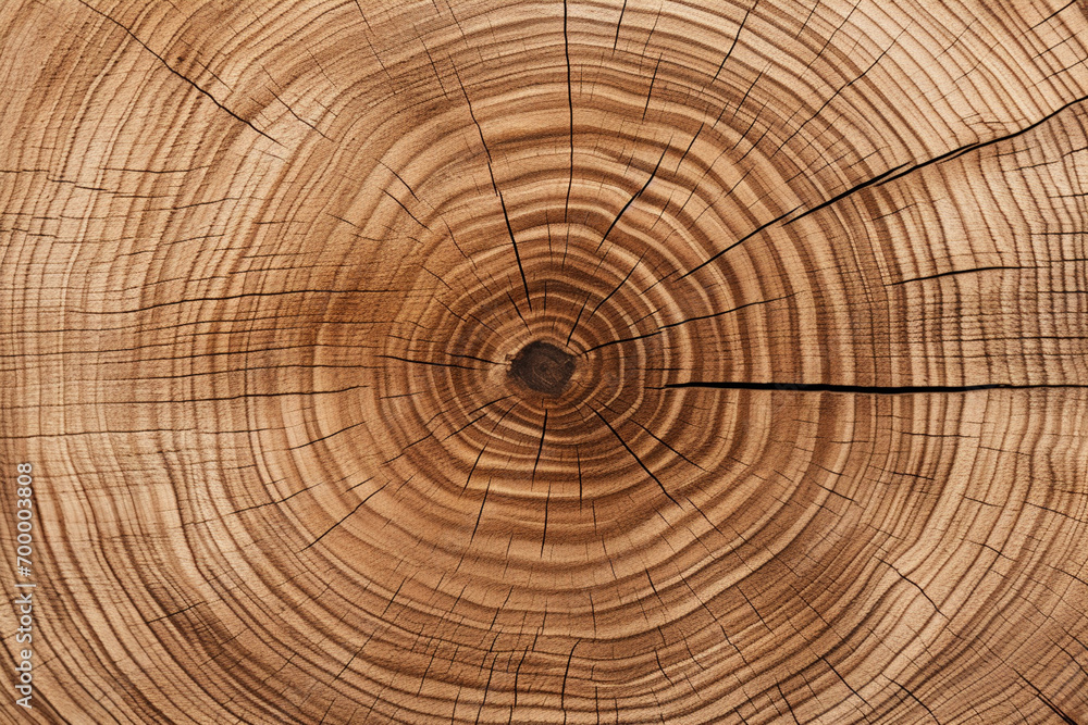 Fototapeta premium tree trunk cut wood texture