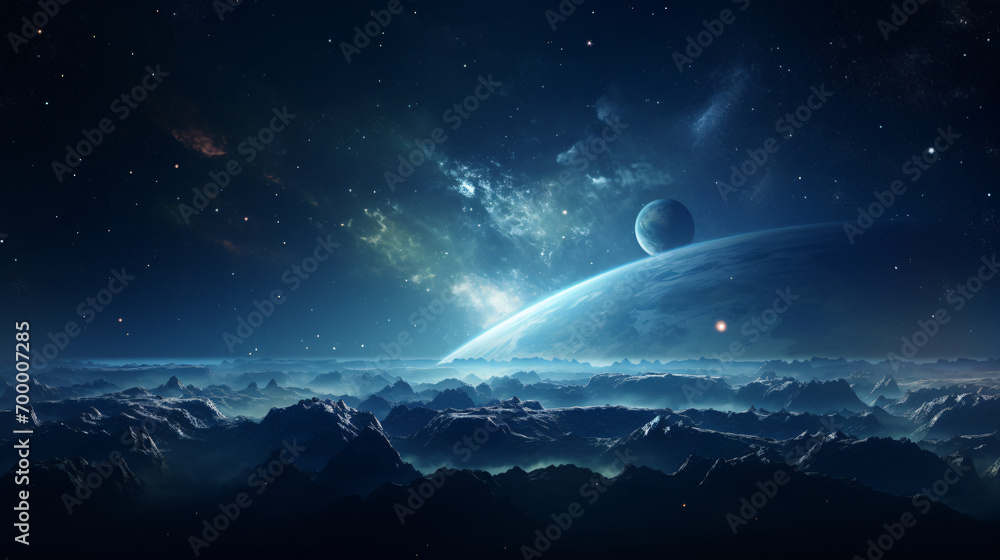 Space view background