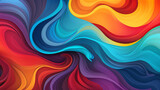 Abstract colored background from the two elements