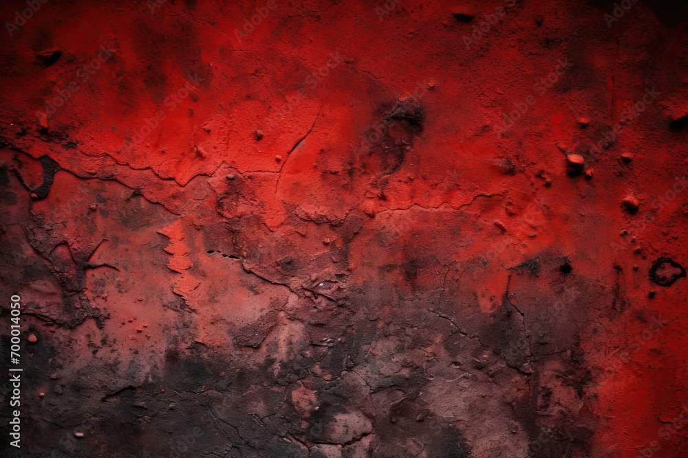 banner bright red dark macro surface wall concrete rty rough background texture cement concrete toned background stone grunge red black