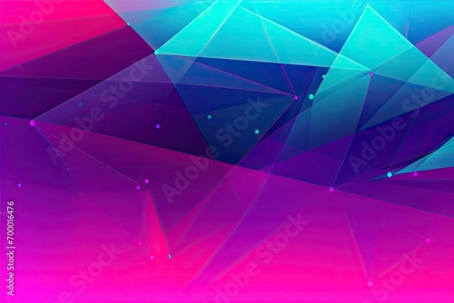 panor header website banner wide design space background multicolor modern illustration gradient triangles lines pattern geometric background blue teal magenta purple abstract photo