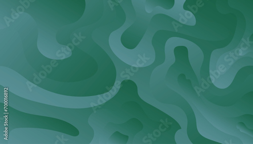 Green Liquid color background design. Fluid gradient shapes composition. Futuristic design posters. Can be use for lading page, poster or banner Eps10 vector.