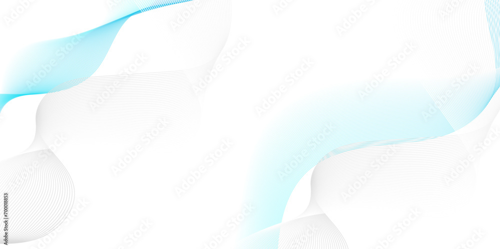 Abstract blue paper wave background and abstract gradient and white and ...