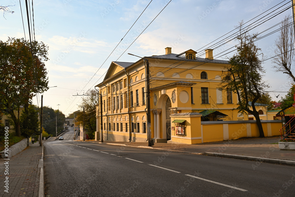 Zolotarev Estate building on the Pushkin Street in Kaluga