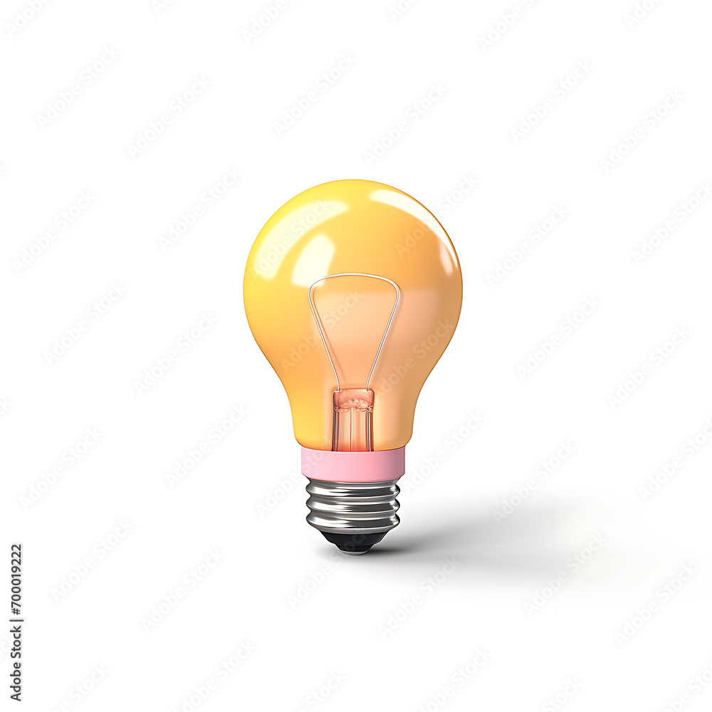 Light buld 3D render Light buld 3D render