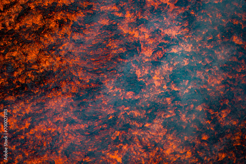Obraz na płótnie Eruptive vent with lava emis at the top of the Etna volcano w salonie