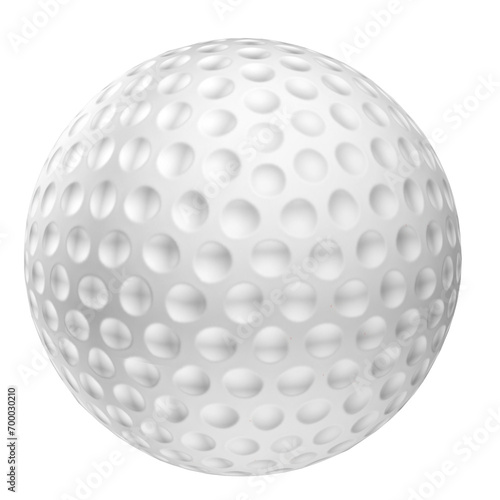 Golf ball isolated on white png