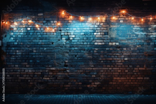 Abstract black brick wall texture background for graphic design and creative projects