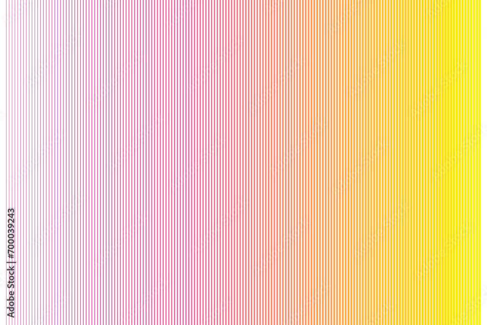 Obraz premium Vertical speed line halftone gradient line pattern background.