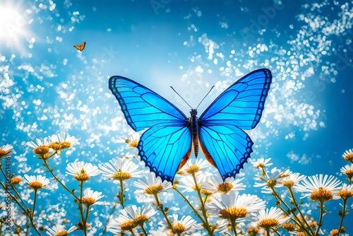 butterfly on a flower © Laiba