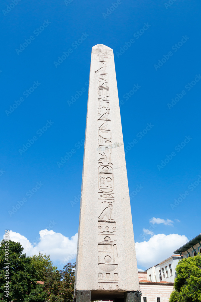 Egyptian Obelisk in the city of Istanbul
