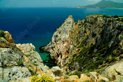 vista dalla Terrazza panoramica di Pranu Sartu.Sulcis Iglesiense Sardegna Italy photo