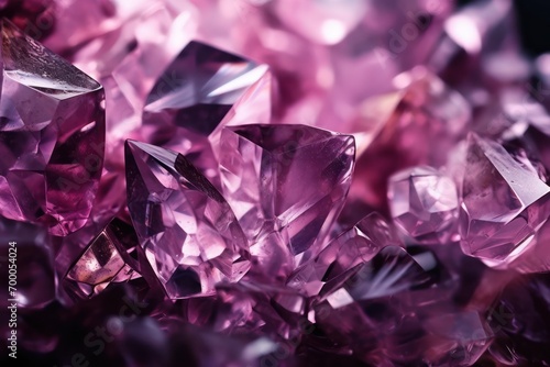 purple crystal shards background texture in 3d style