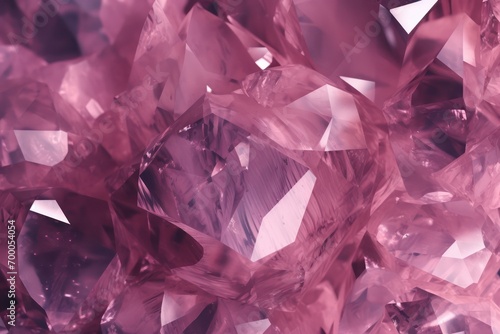 Red blue and purple crystal shards background texture in 3d style