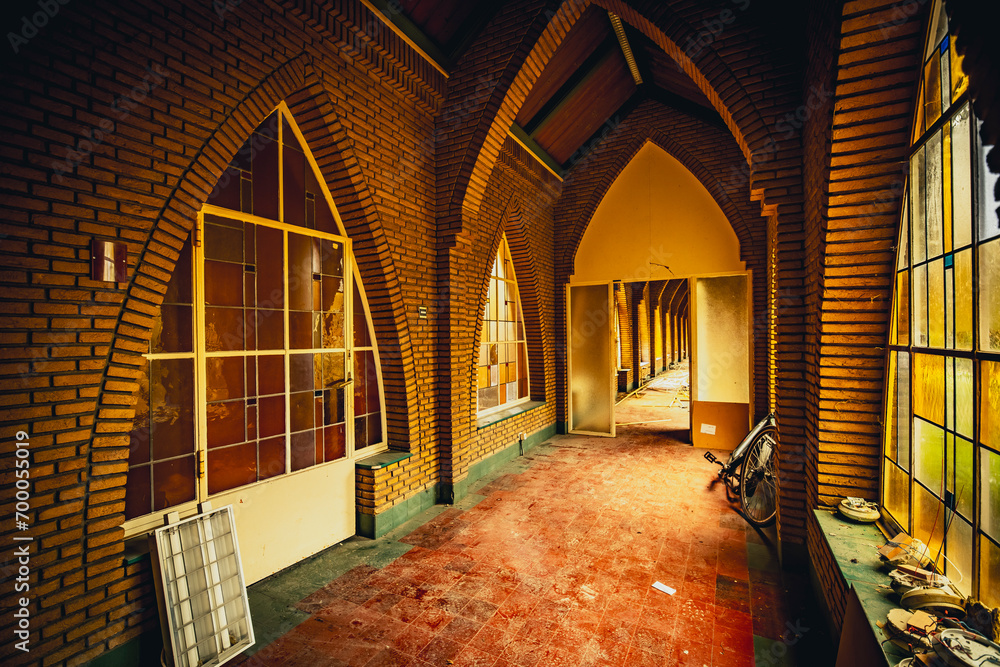 Fototapeta premium The grand monastery with church