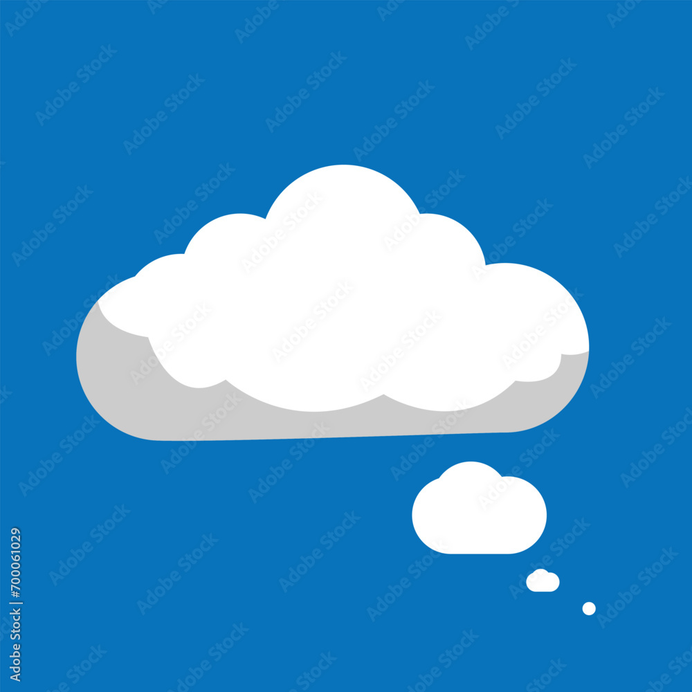 white Blank Cloud icon isolated on background. Modern simple flat sign. Trendy nature vector symbol for website design, web button, mobile app. Logo illustration white Blank Cloud icon isolated on background. Modern simple flat sign. Trendy nature vector symbol for website design, web button, mobile app. Logo illustration