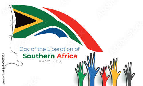 Day of the Liberation of Southern Africa. background, banner, card, poster, template. Vector illustration.