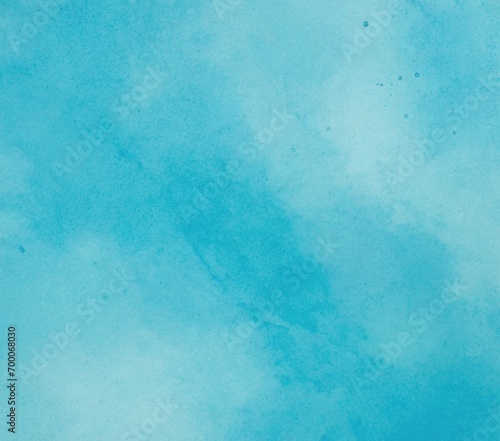fabriano paper texture close up, pastel blue watercolor splash, wallpaper © Liera