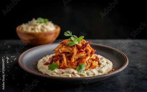 Capture the essence of Kousa Mahshi in a mouthwatering food photography shot photo