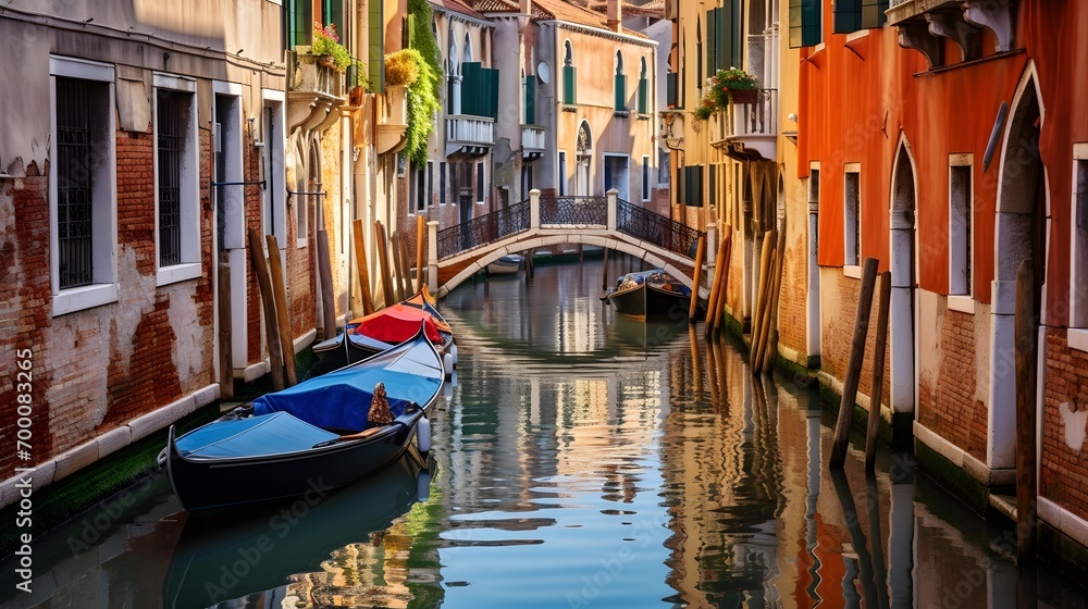 Venice canals and bridges