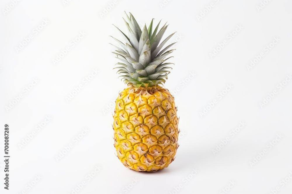 isolated white pineapple isolated white pineapple