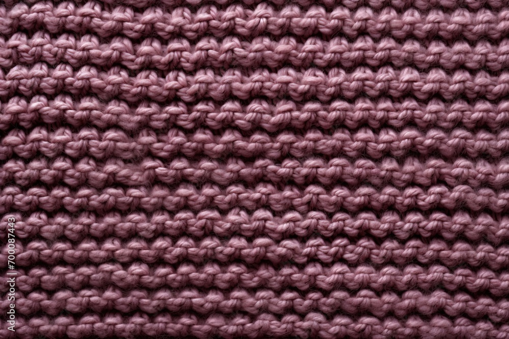 knitted fabric pattern