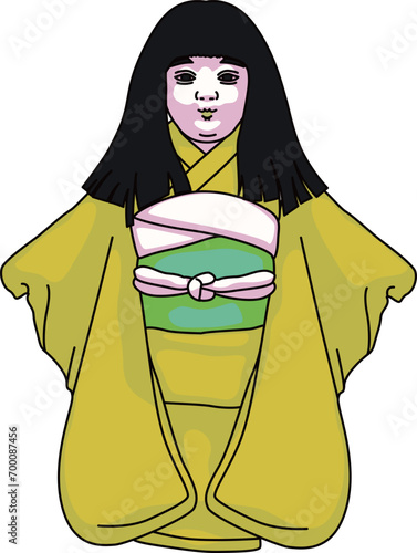 日本人形（Japanese doll）(eps)