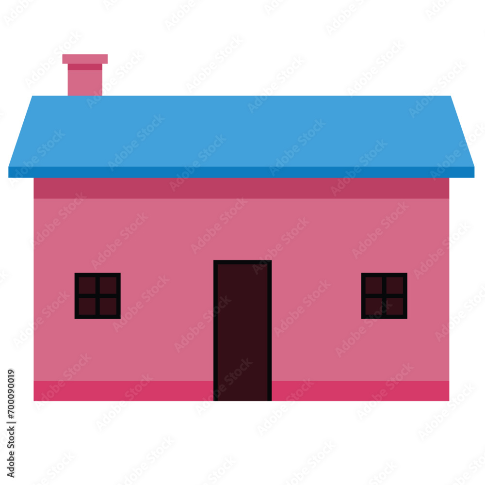 House Icon, logo, geometric shapes House Icon, logo, geometric shapes