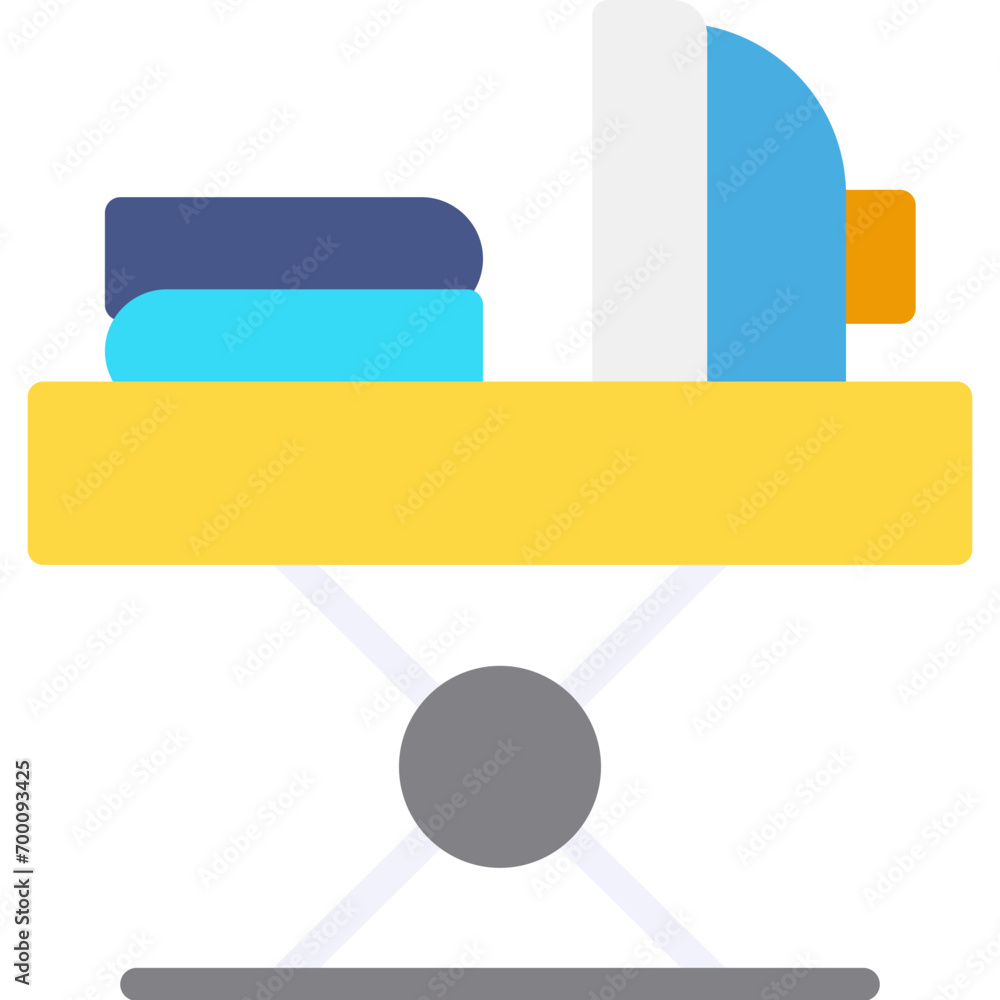 Fototapeta premium Iron Table Icon
