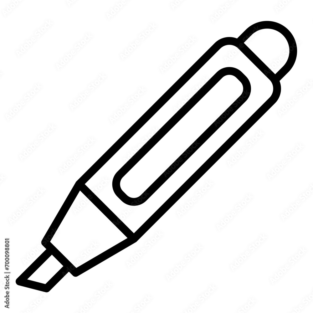 Marker Line Icon Marker Line Icon