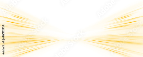 Abstract neon rays of light on a transparent background in PNG format. Yellow magic spirals with sparkles. Golden glowing shiny spiral lines effect. 
