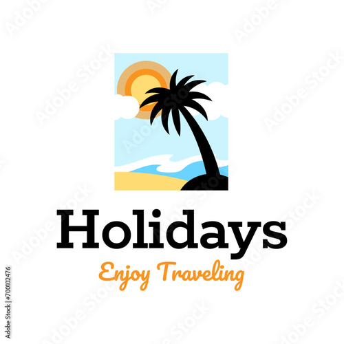 Wallpaper Mural Travel logo icon vector template on white background Torontodigital.ca