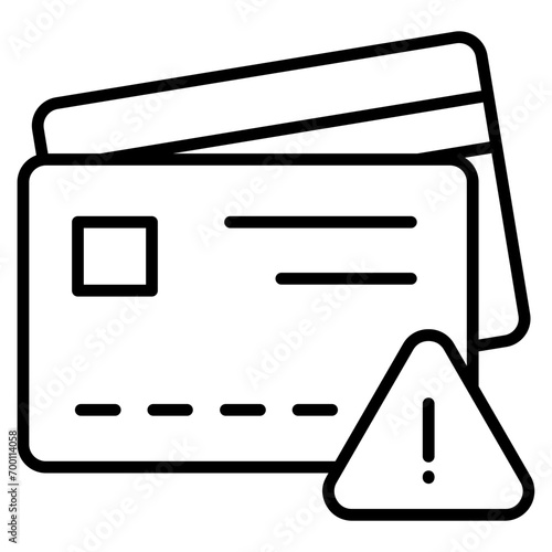 Credit Risk Icon Element For Design